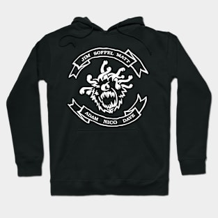 crest white Hoodie